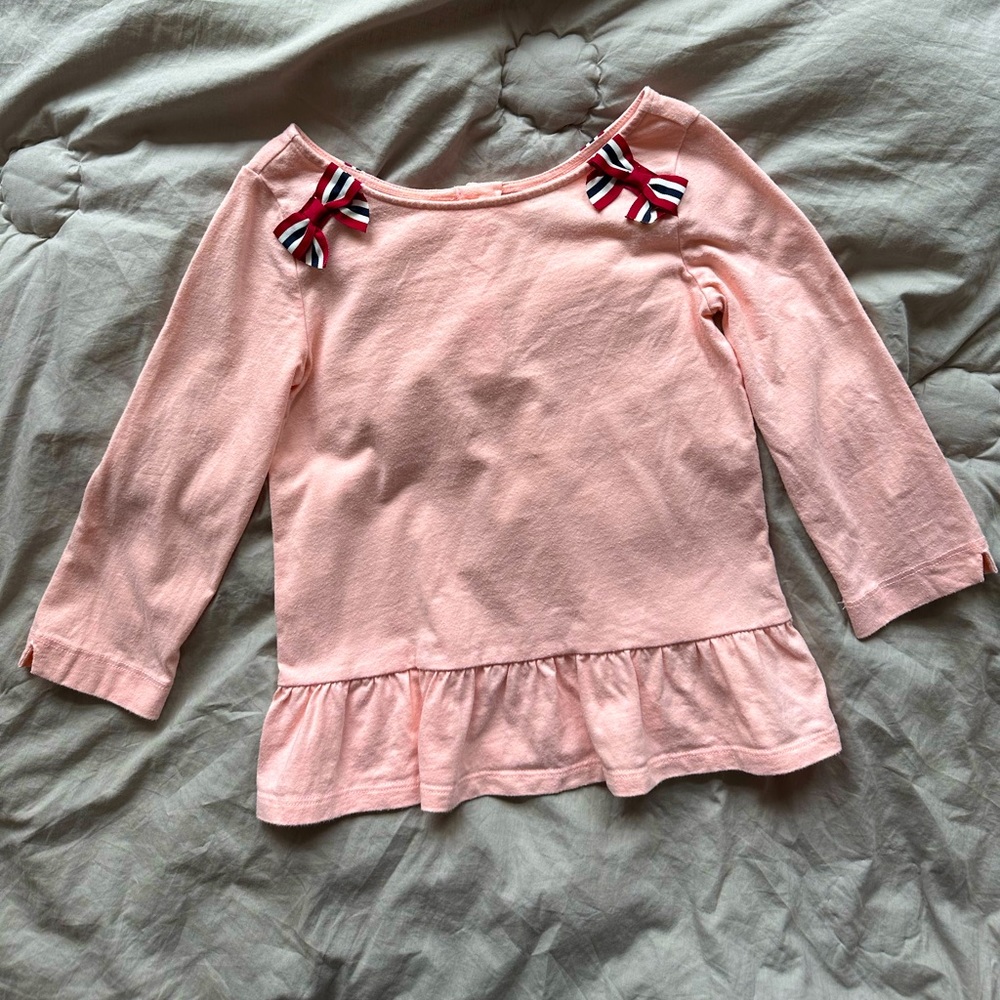 Janie and Jack Peplum Shirt size 8
